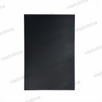 Перфорированная панель металлическая (цвет чёрный)  1000х1500 мм. 