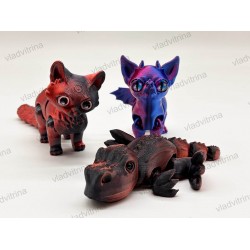 Игрушка 3D подвижная, 90х50х80 мм